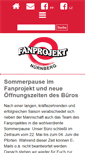Mobile Screenshot of fanprojekt-nuernberg.de